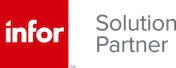 Infor Solution Partner logo, highlighting RMB Solutions' enterprise asset management and fleet software expertise.