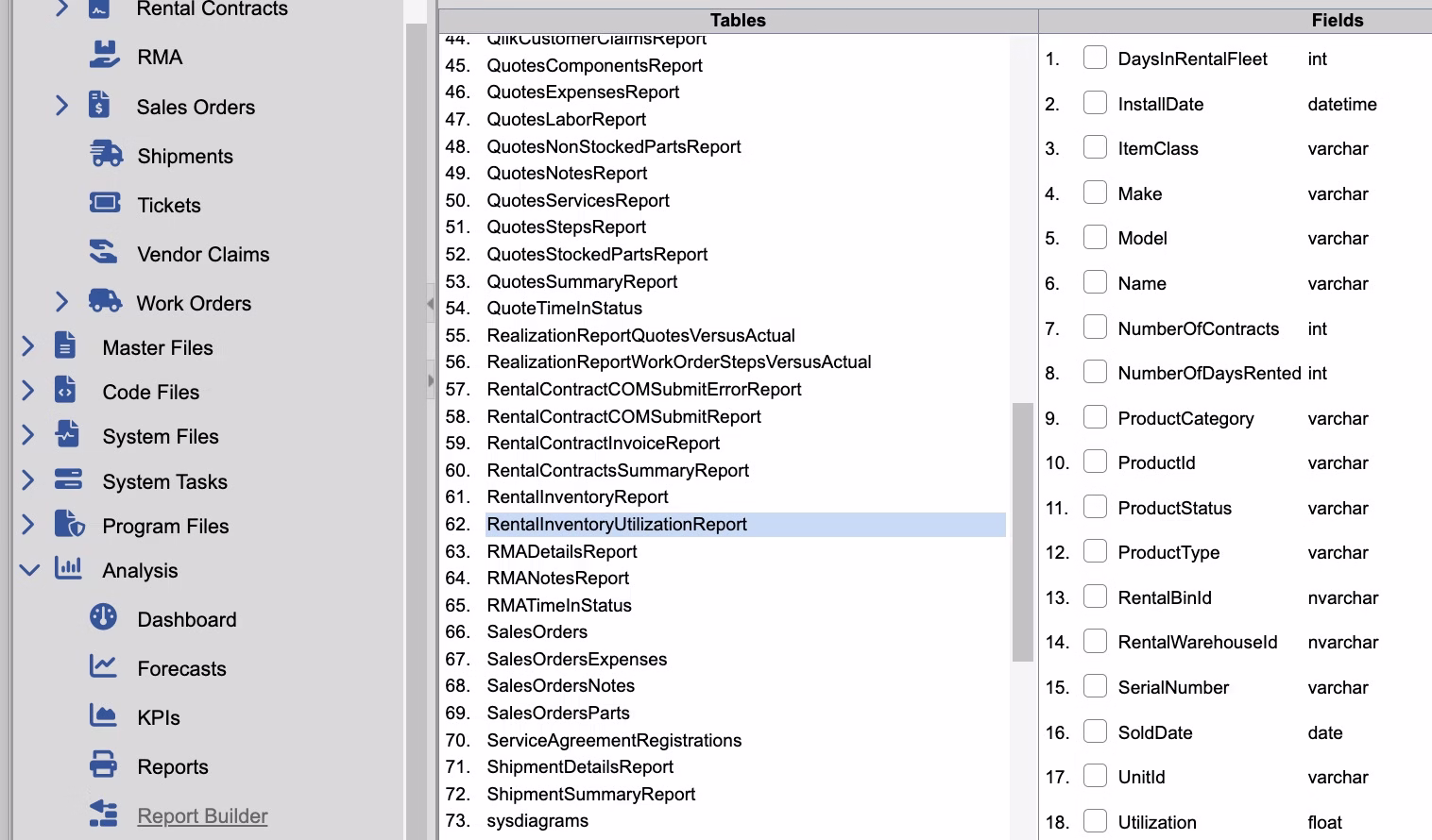 Image Illustrates The Rental Metrics In The RMB Solutions Software for Rental360